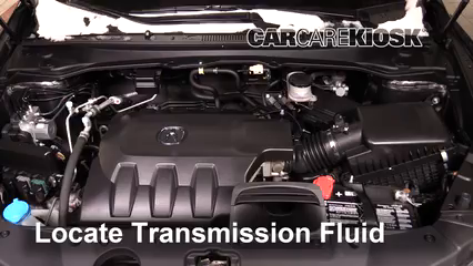 2016 Acura RDX 3.5L V6 Transmission Fluid Add Fluid
